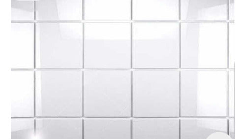 Bright White 15 X 15 Ceramic Tiles - 1st Quality 2