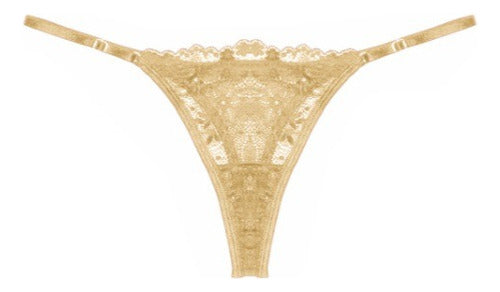 Taboo Lace G-String Panties XL Adjustable Special Size 9