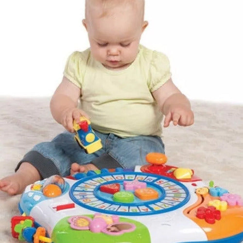 Musical Educational Activity Table for Baby Winfun Alphabet Piano Train Board 2