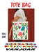 Complete Embroidery Tote Bag Kit with Needle and Hoop 6