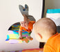 Unbreakable Acrylic Mirror Montessori Bunny 30 cm 1