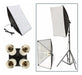 Softbox Studio Lighting Kit 2 X 50 * 70cm + E2 4