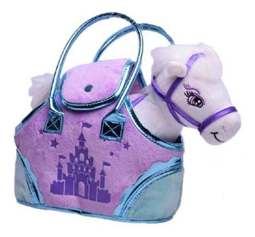 Caballo Cartera 27c Tiernas Mascotas Duende Azul Fibro 7175 0