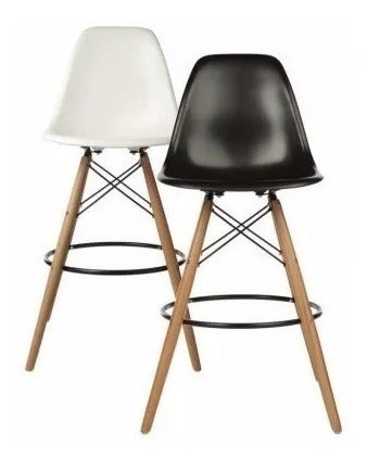 Tushop Taburete Eames Amarillo - Silla Butaca Alta - Varios Colores 2