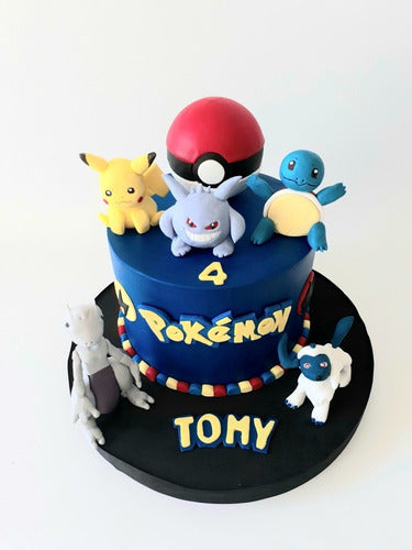 PamCakehouse Torta Cumpleaños Artesanal Pokemon 1