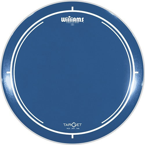 Williams 22" Double Hydraulic Blue Target Series Drum Patch 0