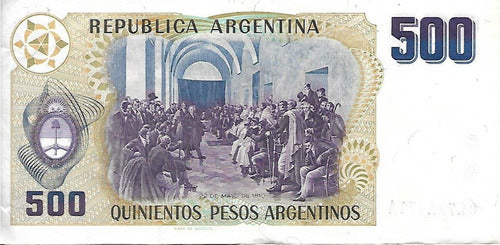 Bottero 2626 $ 500 Pesos Argentinos Fil 3a Ex- Palermo 1