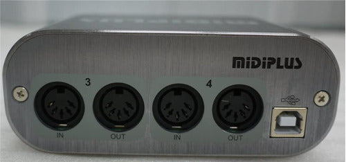 Interfaz Midi 4x4 Usb Midi 2