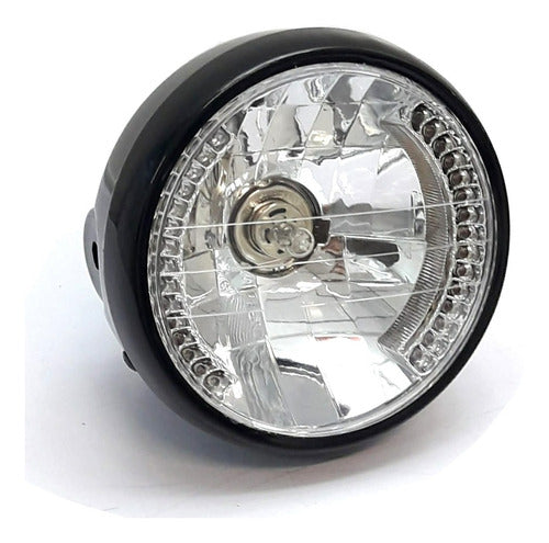 Okinoi Optica Faro Delantero Aro Led Zanella Rx 150 Z7 3