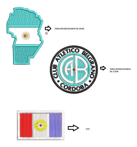 Matrices Embroidery Machines Cordoba Shield Flag And Map 2