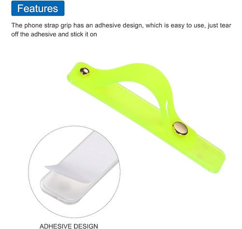Anti-Theft Soft Silicone Ring Phone Holder Strap 106