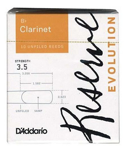 Daddario Woodwinds Cañas Para Clarinete 0