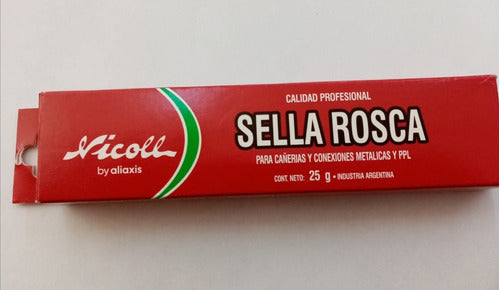 Sella Rosca Para Cañerías Y Conexiones Nicoll Pack 2 Unid. 0