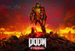 Python Pósters - Pc Games Ps4 Games - Doom Eternal - Nuevos 1