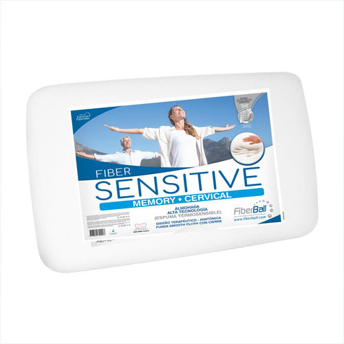 Fiberball Almohada Sensitive Cervical Inteligente Viscoelastica 57x40 0