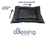 Blessing Chenille Pana Rustic Dog Bed Mattress 50x60 1