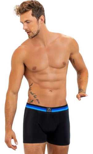 Acrobata Pack X3 Boxer Liso De ALG Y Lycra Art 5087 0