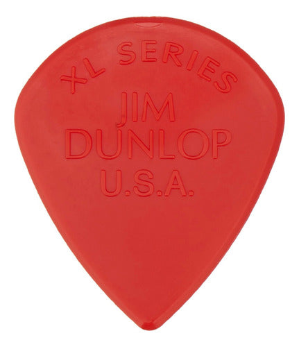 Pack Jim Dunlop 47RXLN Jazz III XL Nylon Guitar Picks 24 Red 0