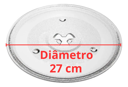 Prato Microondas Consul Facilite 20 Litros Cmp25abhna 27cm 1