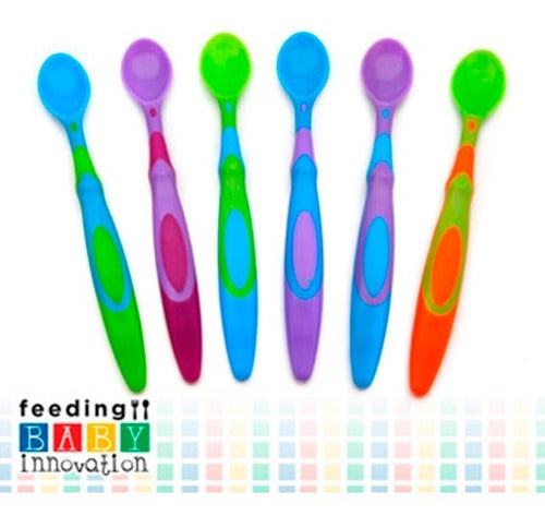 Baby Innovation Practi-Spoons Set of 6 Units - Arenita Diaper Bag 1