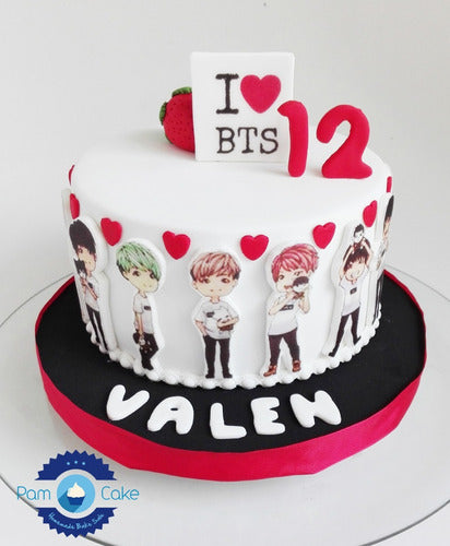 PamCakehouse Custom Birthday Cake BTS 0