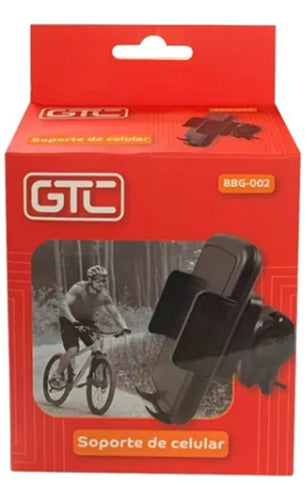 Soporte De Celular Para Bicicleta Giro 360º Ajustable 100% 4