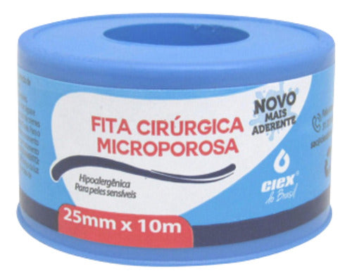 Fita Microporosa Micropore 25 Mm X 10 Mt - Ciex 3