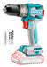 Total Tools Taladro Atornillador Percutor 20V 60Nm Inalámbrico Pro 0