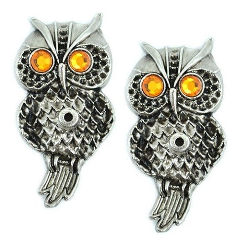 Owl Incense Holder - Metal Deco 6 Cm 0