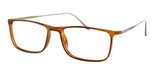 Infinit X04 Translucent Brown Reading Glasses Frame 0