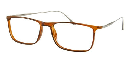 Infinit X04 Translucent Brown Reading Glasses Frame 0