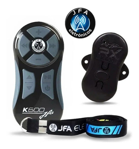 Controle Jfa K600 Cx Preto / Tc Cinza 0