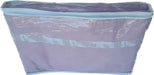 Nice Pack Transparent PVC Bags with Zipper for 2-Piece Triset Sheet Sets - 15 Units 0