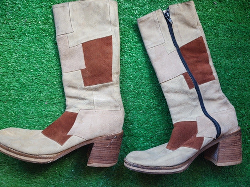 Botas Gamuza Vintage N37 0