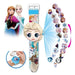 Reloj Digital Proyector Imagen Pared Elsa Frozen 0