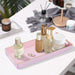 Maoname Pink Vanity Tray, Bathroom Counter Tray 1