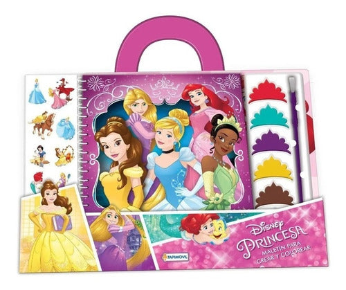 Tapimovil Princess Art Set with Watercolors and Stickers 0