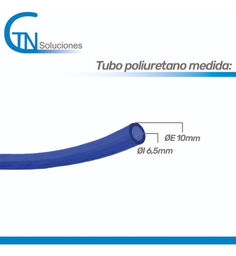 Airfit Polyurethane Tube Hose 10mm for Pneumatics - 10 Meters 1