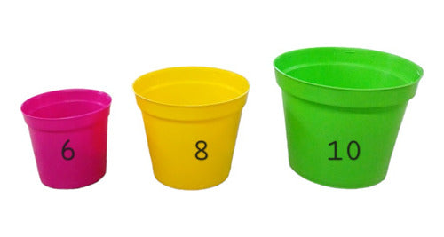 Filomena Plastic Cultivation Pot Number 10 (Pack of 50) 0