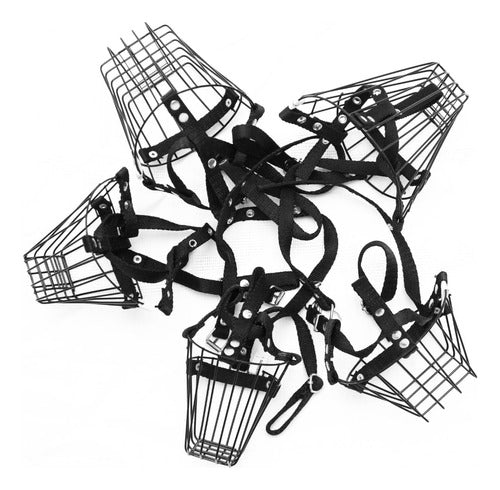 Wire Basket Muzzle for Pitbull Dogs 3