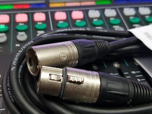 Professional 2m XLR Male to Female Microphone Cable by MSCables 2