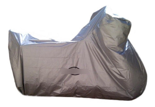COVERTEX Motorcycle Cover for BMW, KTM, Versys, Africa, Tenere - Light Silver 8