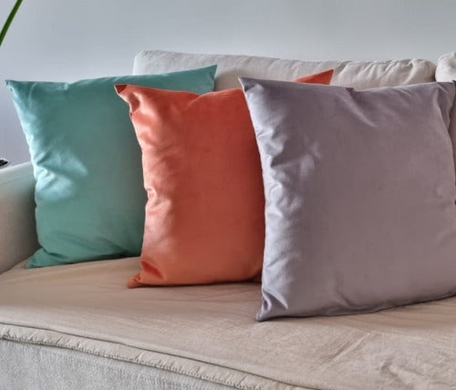 Stain-Resistant Synthetic Corduroy Pillow Cover 60 x 60 Washable 13