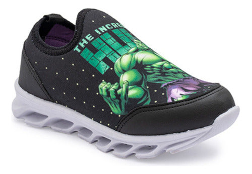 Marvel® LED Light Sneakers Avengers Spiderman Captain Hulk 1