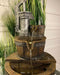 Large Water Fountain 42.5cm Aljibe Jars + Led Light Zn 6