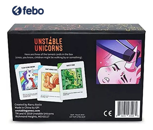 Unstable Unicorns Exploding Juego De Base Ampliable +18 3