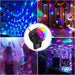 Bola De Luces Led Rgb Audioritmica Discoteca + Control Negro 5