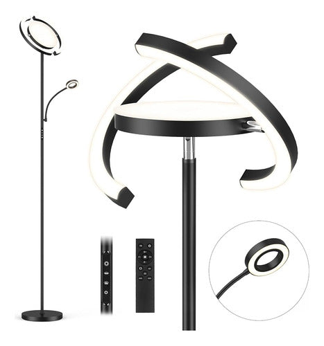 Fimei 3 in 1 Floor Lamp, Modern Bright Floor Lamp 0