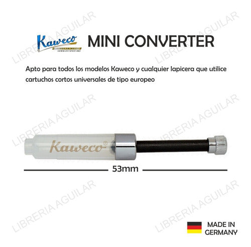 Kaweco Mini Converter Short Universal Fountain Pen Germany 1