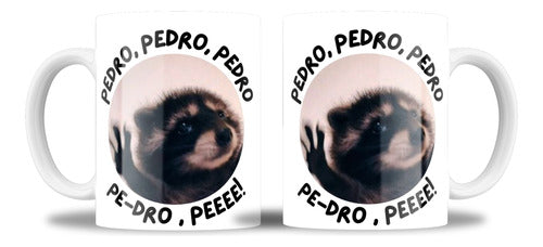 CEMEYKA Taza Ceramica Sublimada - Pedo Pedro Pedo, Meme 0